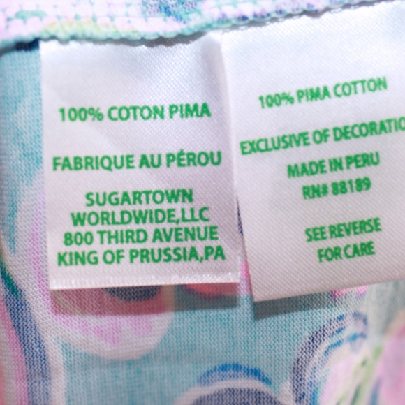 Lilly Pulizter Etta Blue Horizon Sunrise Pom Pom Dress Size (XXS) - Picture 3 of 4